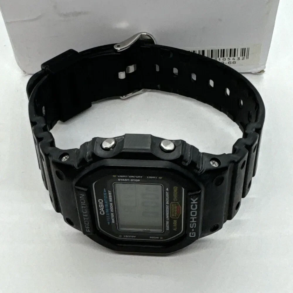 Casio G-Shock DW-5600E Men's Black Resin Strap Digital Dial Wrist Watch JNA85 - Picture 7 of 12